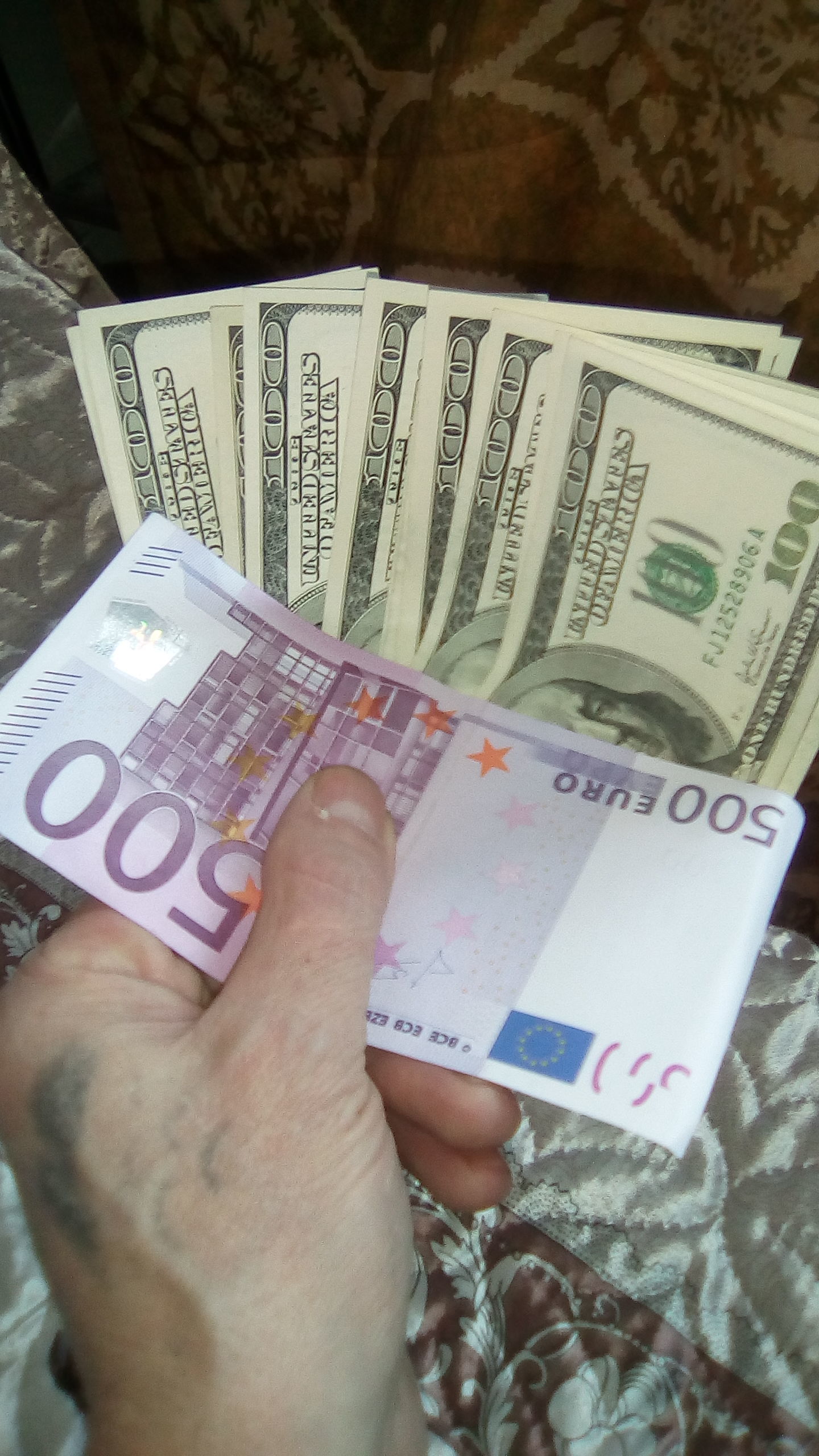 I bought dollars and euros - My, Euro, Purchase, Longpost