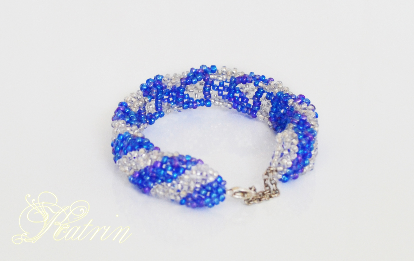 Beaded bracelet. Harness (not really) - My, Beading, A bracelet, , , Presents, For girls, Needlework without process, Longpost