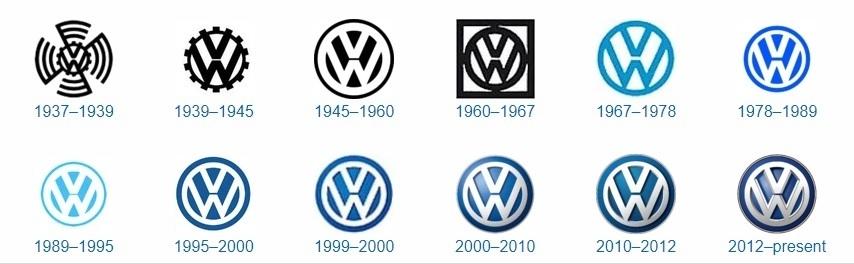 Volkswagen представит новую эмблему. - Volkswagen, Автопром, Эмблема, Логотип, Ребрендинг