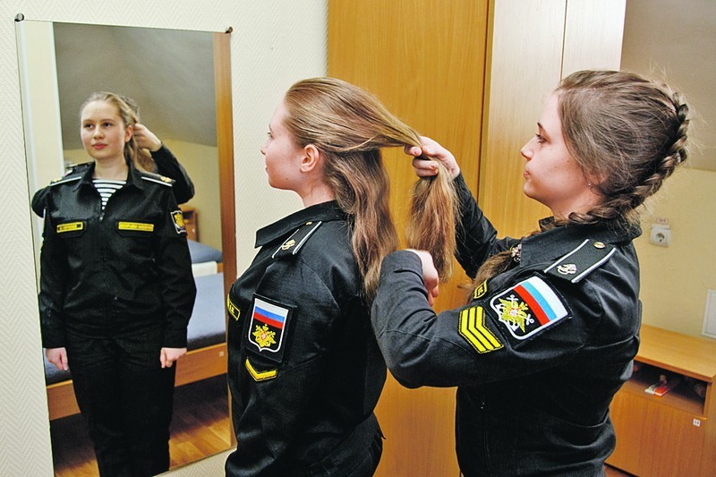 “Let the boys see us as lieutenants”: what girls learn in military universities - Russian army, Russian fleet, Girls and the army, Institute, Higher education, Military school, Longpost, Army