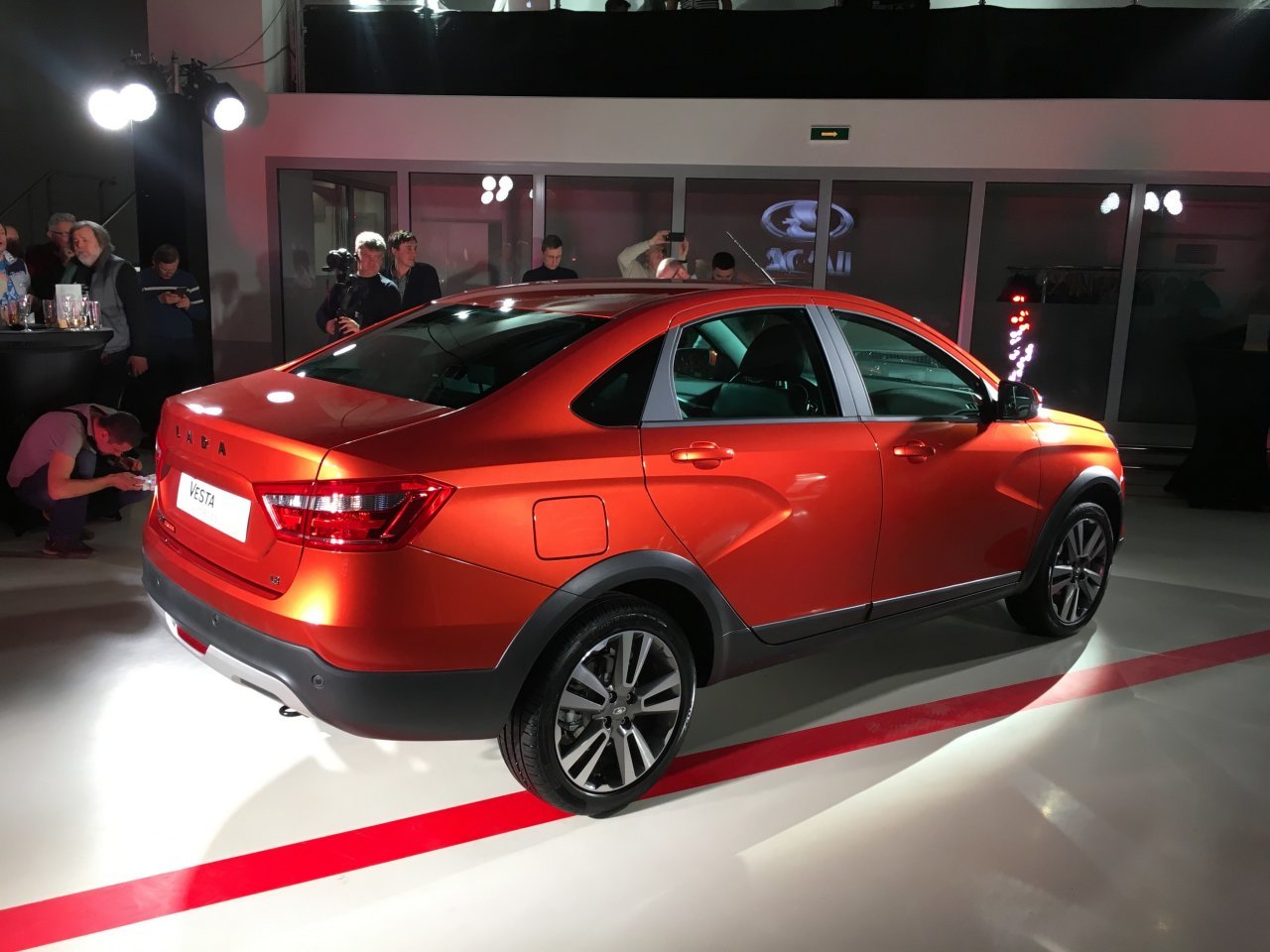 AvtoVAZ introduced the production version of the Lada Vesta Cross sedan - AvtoVAZ, Lada, Vesta, , Lada Vesta, Longpost