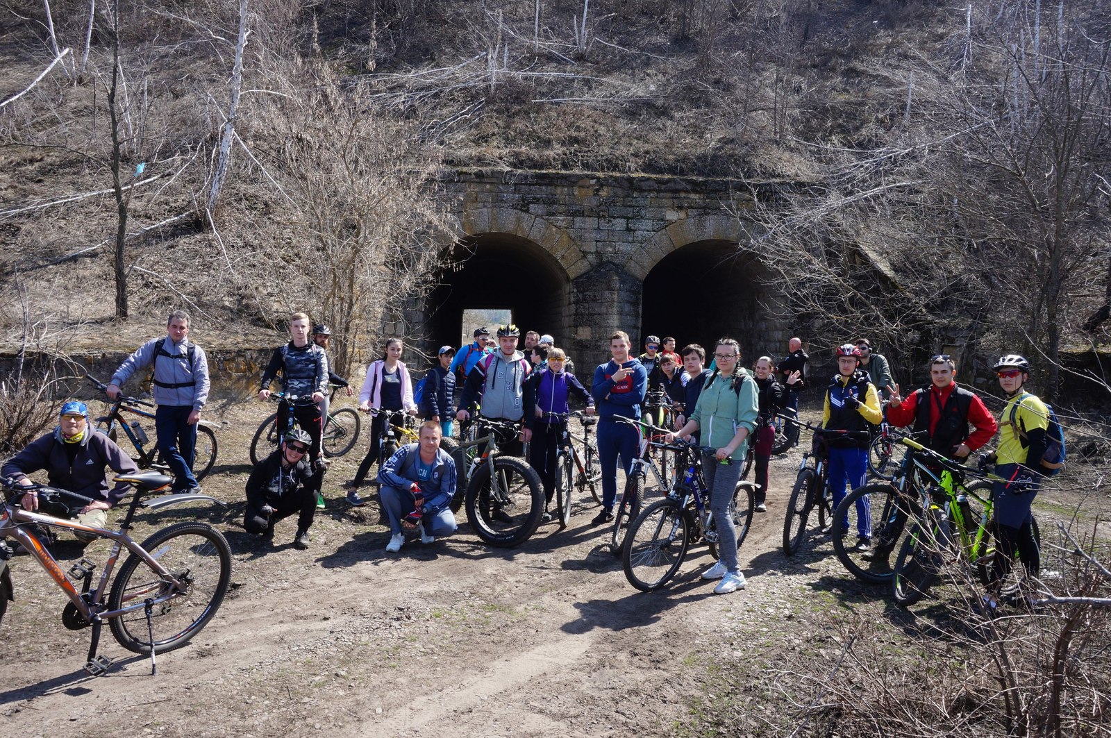 Opening of the cycling season 2018. VeloLiski - My, Bikes, Veloliski, Liski, Sport, Video, The photo, Longpost, A bike