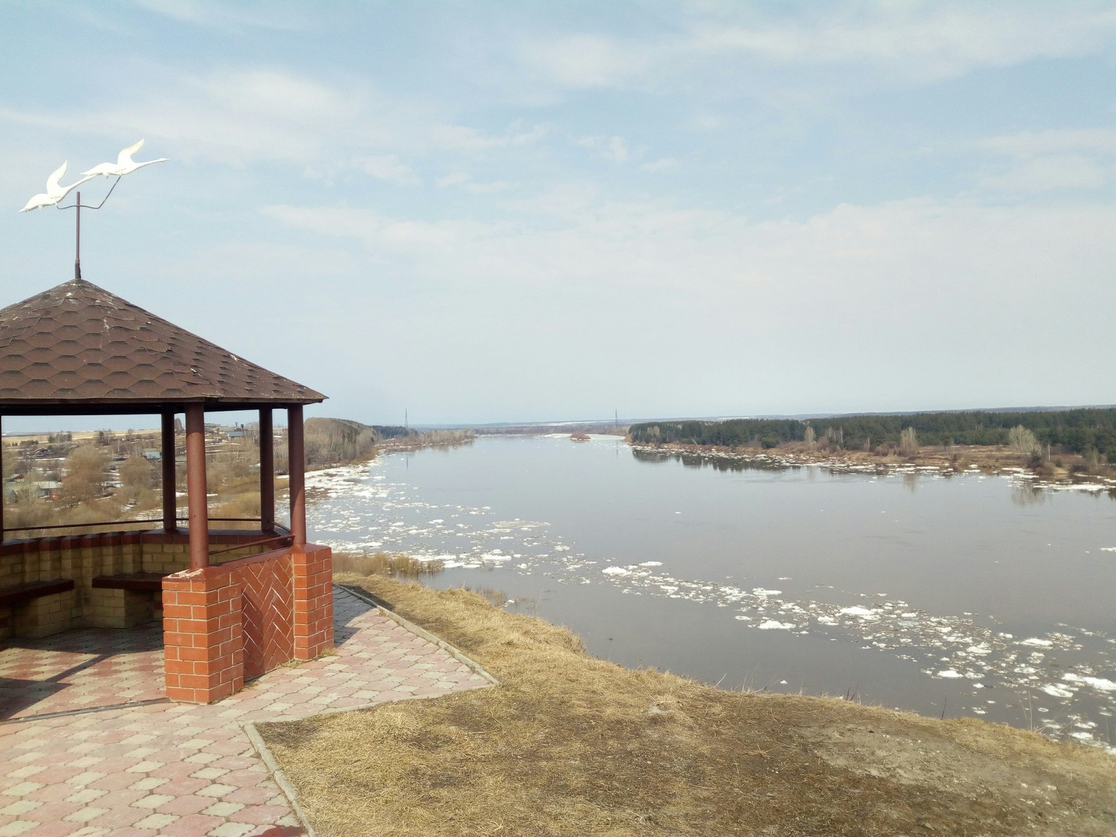 R. VYATKA - My, Vyatka, River, Spring, beauty of nature