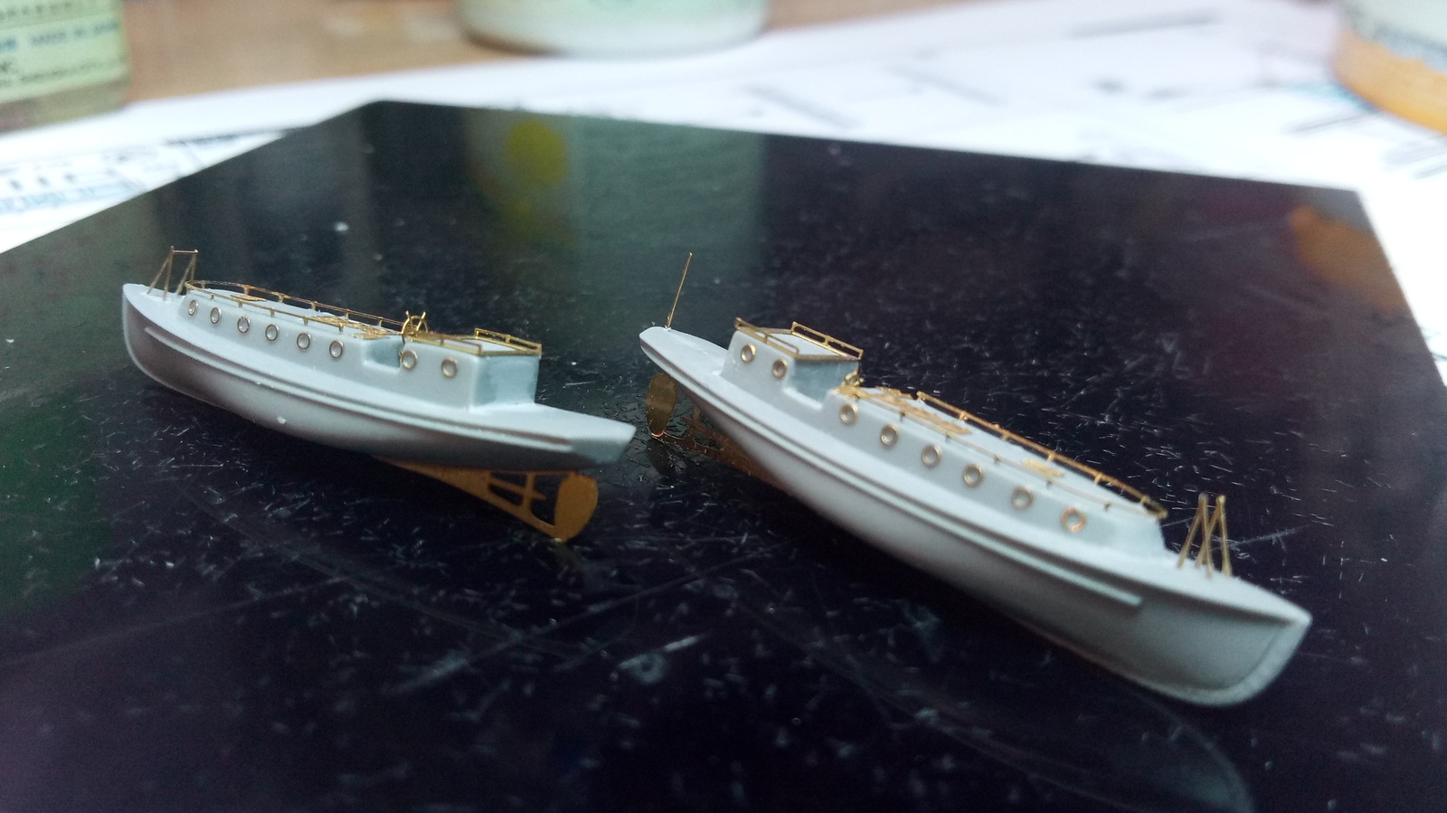 Battleship Sevastopol 1/350 h.2 - My, Battleship, Sevastopol, Longpost, Models, Modeling, Ship, Stand modeling, Scale model