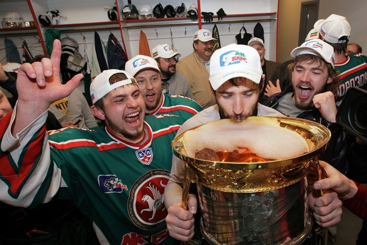 Zaripov is the best in KHL history. - Hockey, KHL, Gagarin Cup, AK Bars, Danis Zaripov, Video, Longpost, Sport