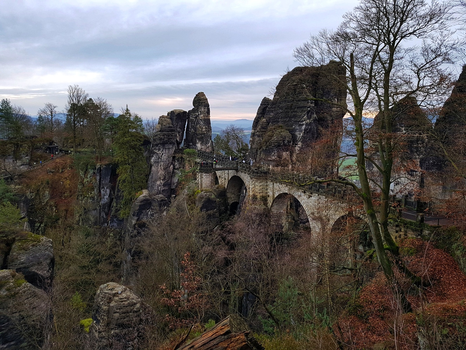 Interesting places in Germany. Bashtai. - My, Germany, Interesting places, , Панорама, Saxony, Interesting, sights, The rocks, Longpost