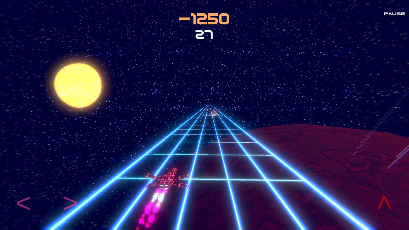 New game in neon style. - My, Neon Lights, Tron, Инди, Developers