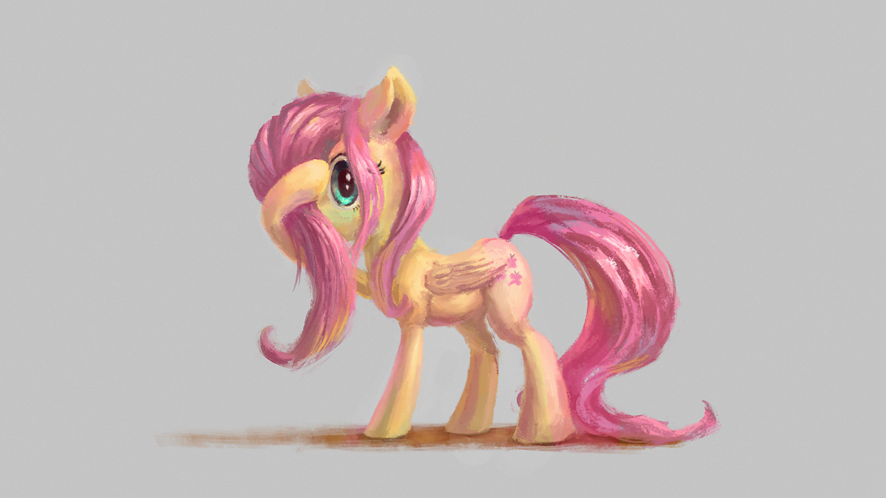 The eye is watching you - My little pony, Fluttershy, Plainoasis