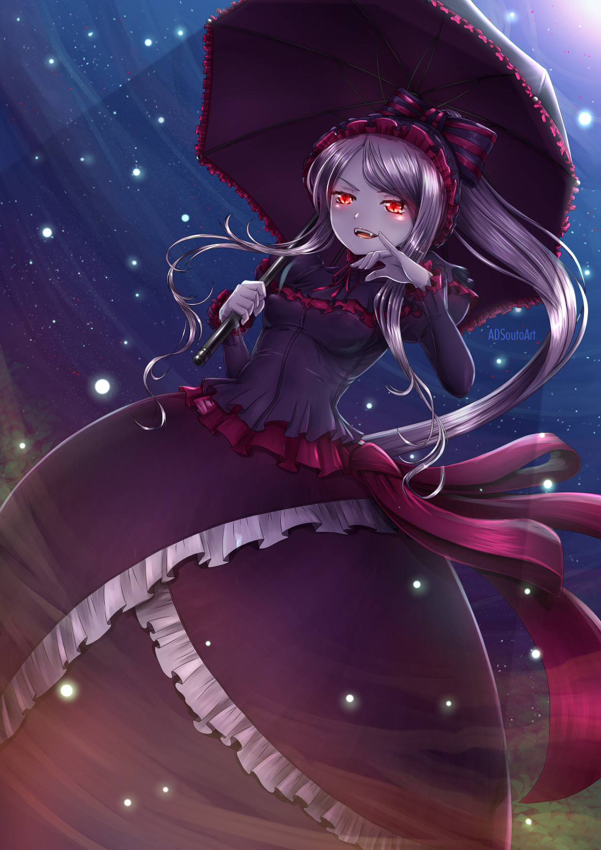 The Bloody Valkyrie - Anime, Anime art, Overlord, Shalltear bloodfallen, Adsouto