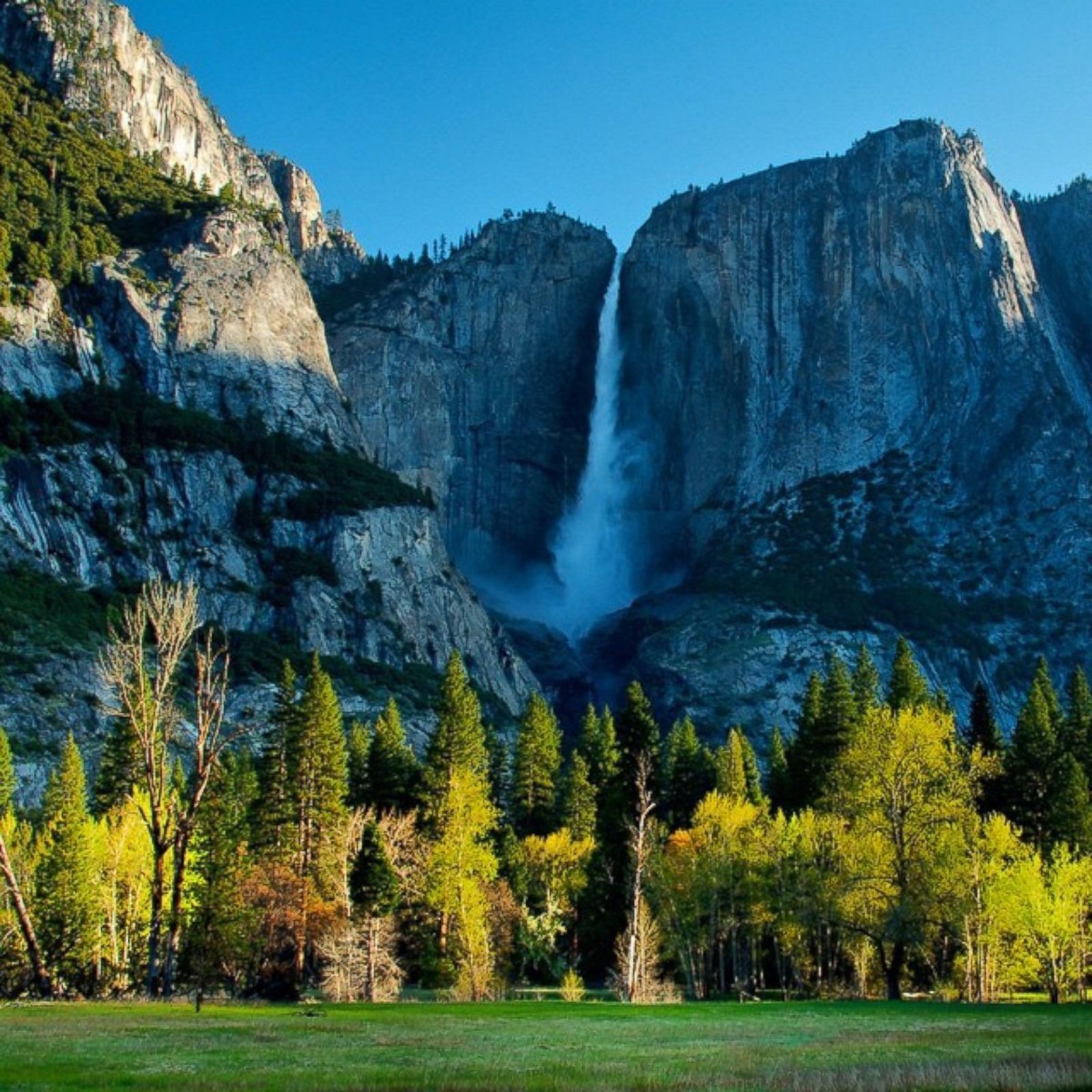 Yosemite: one of the most beautiful places in the USA - Yosemite National Park - beauty, Beautiful view, Sight, Waterfall, The park, On a note, Animals, The mountains, Video, Longpost