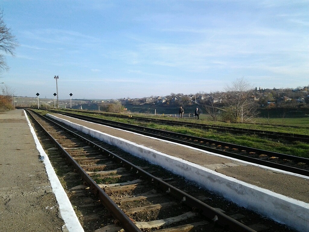 Railway - My, Railway, A train, railway, Travels, Moldova, Longpost