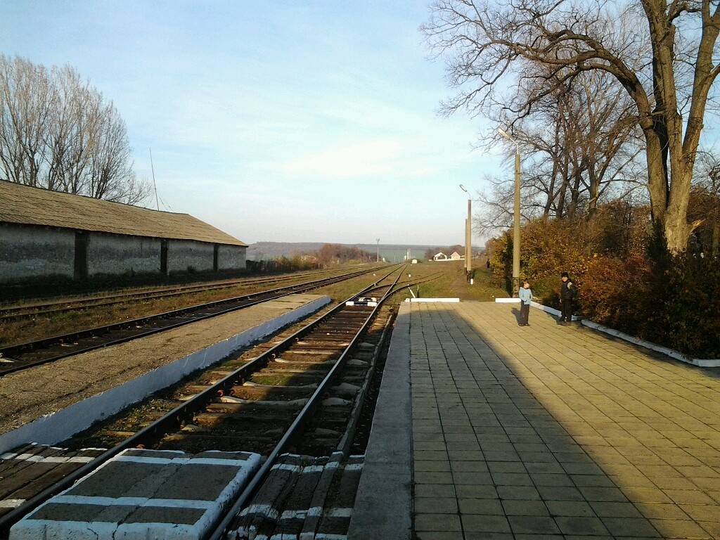 Railway - My, Railway, A train, railway, Travels, Moldova, Longpost