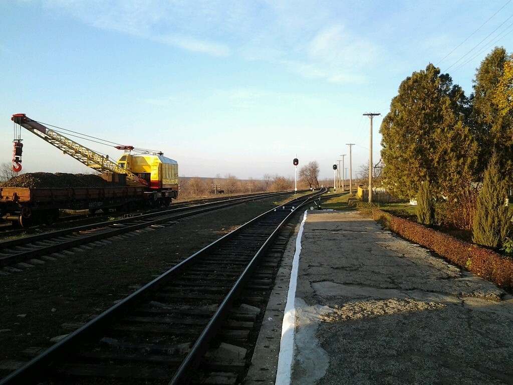 Railway - My, Railway, A train, railway, Travels, Moldova, Longpost