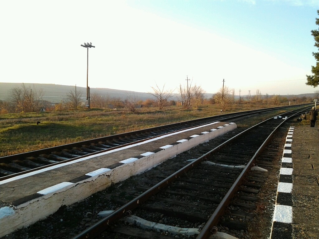 Railway - My, Railway, A train, railway, Travels, Moldova, Longpost