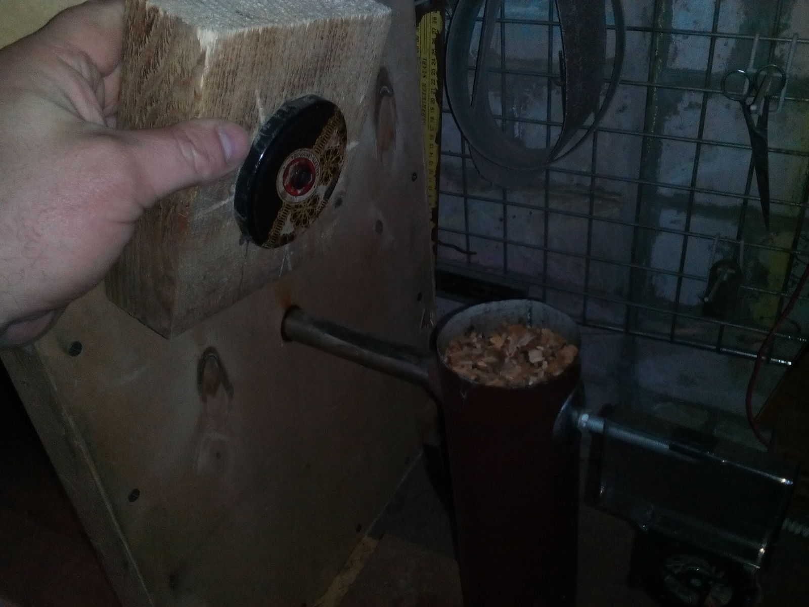 коптильный шкаф своими руками из дерева с терморегулятором