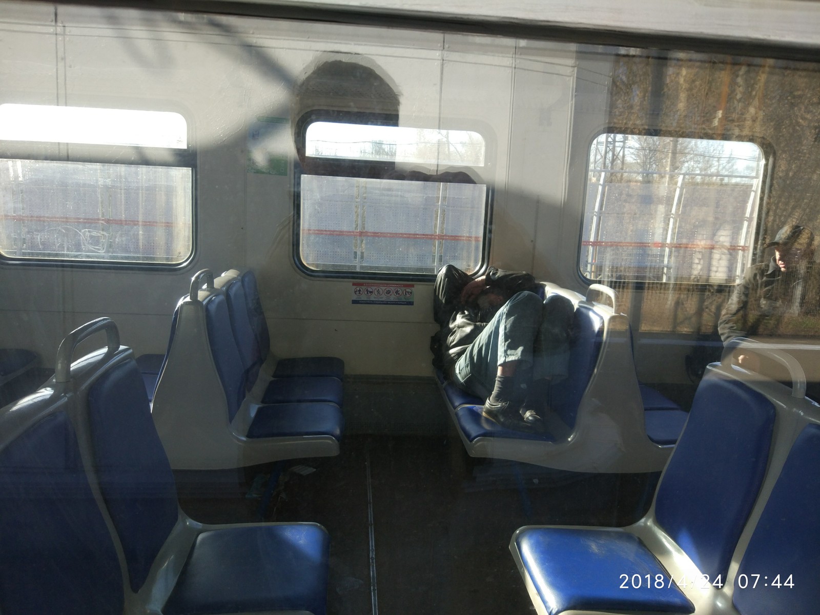 Suburban sleeping car - Train, Suburban trains, Good morning, Civil society, Mess, Longpost, Commuter train