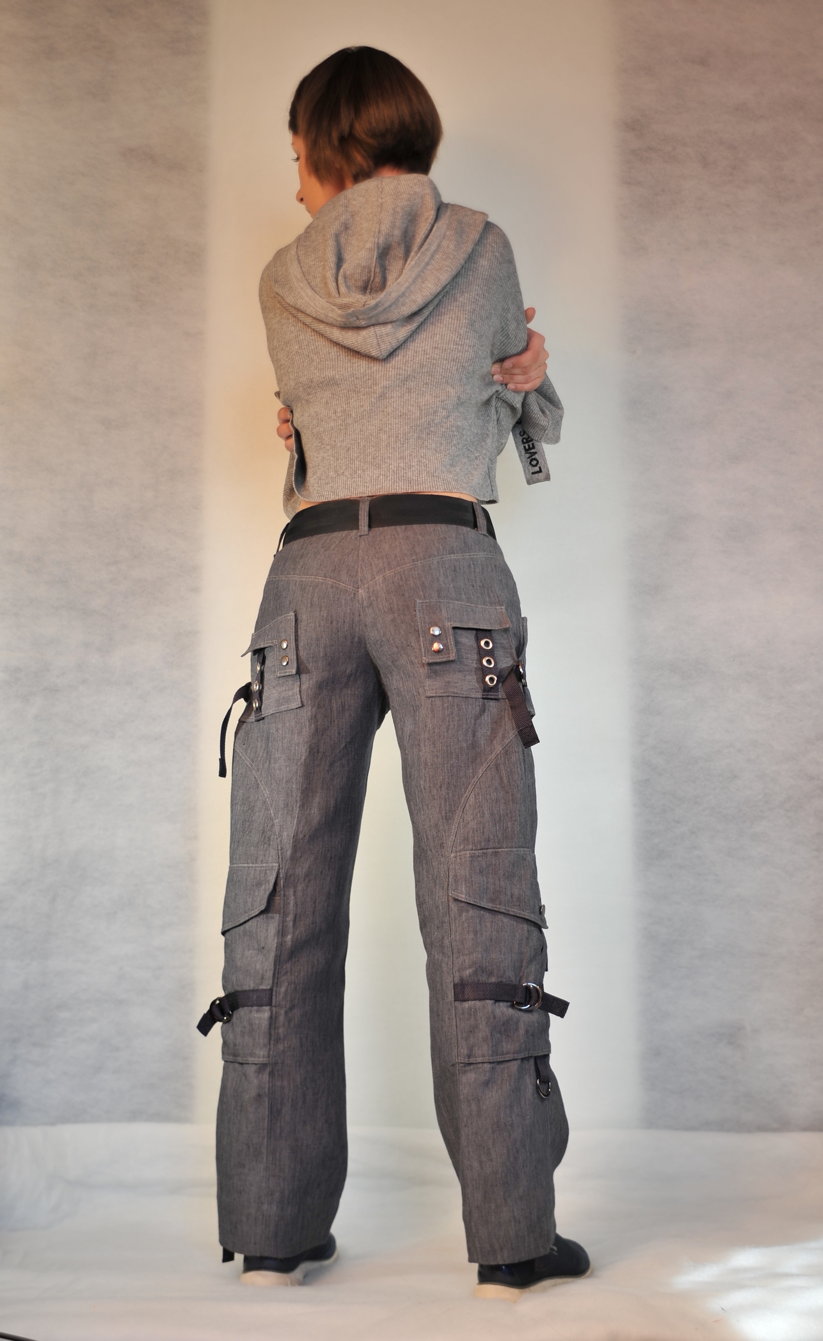 Cargo pants - My, With your own hands, Needlework without process, Handmade, Sewing, Trousers, Just learning, Longpost, Studies