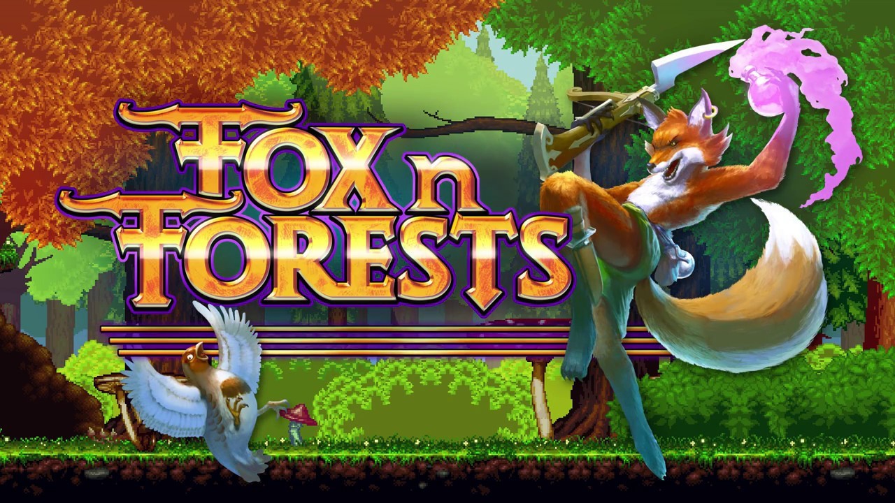 Fox n Forests выходит 17 мая. - 16 бит, Платформер, 2D, Fox N forsts, Компьютерные игры