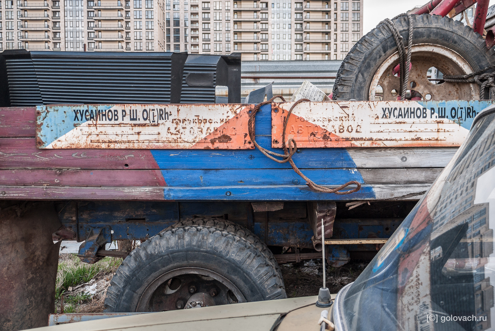 Forgotten racing truck GAZ in the center of Moscow. - Drive2, , Автоспорт, Race, Auto, Longpost