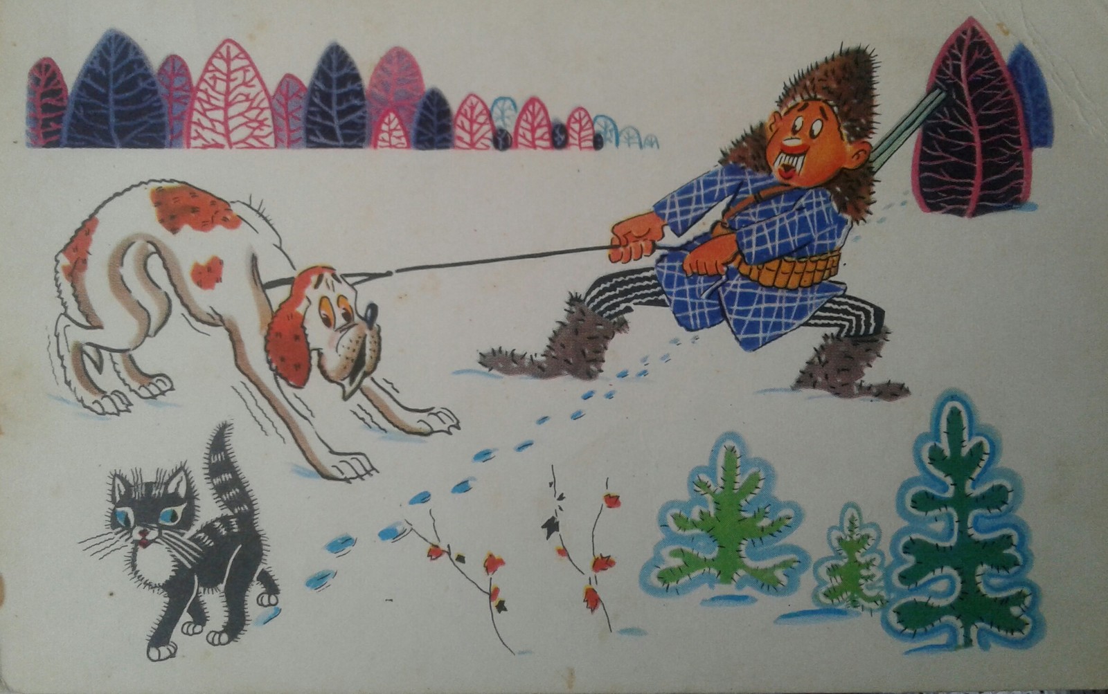 Soviet artist - Postcard, Humor, Longpost