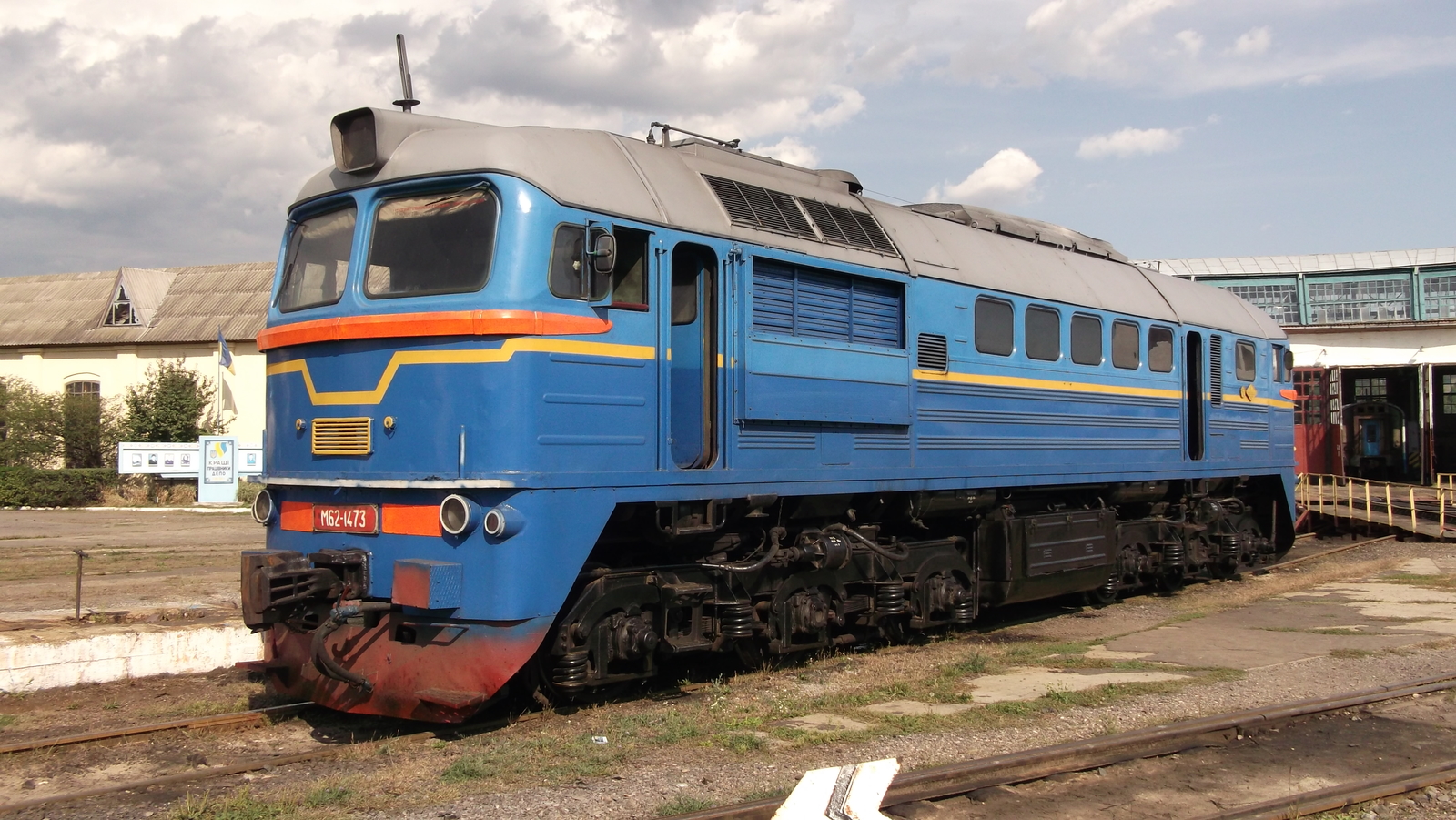 Diesel locomotive M62 - M62, Locomotive, Longpost