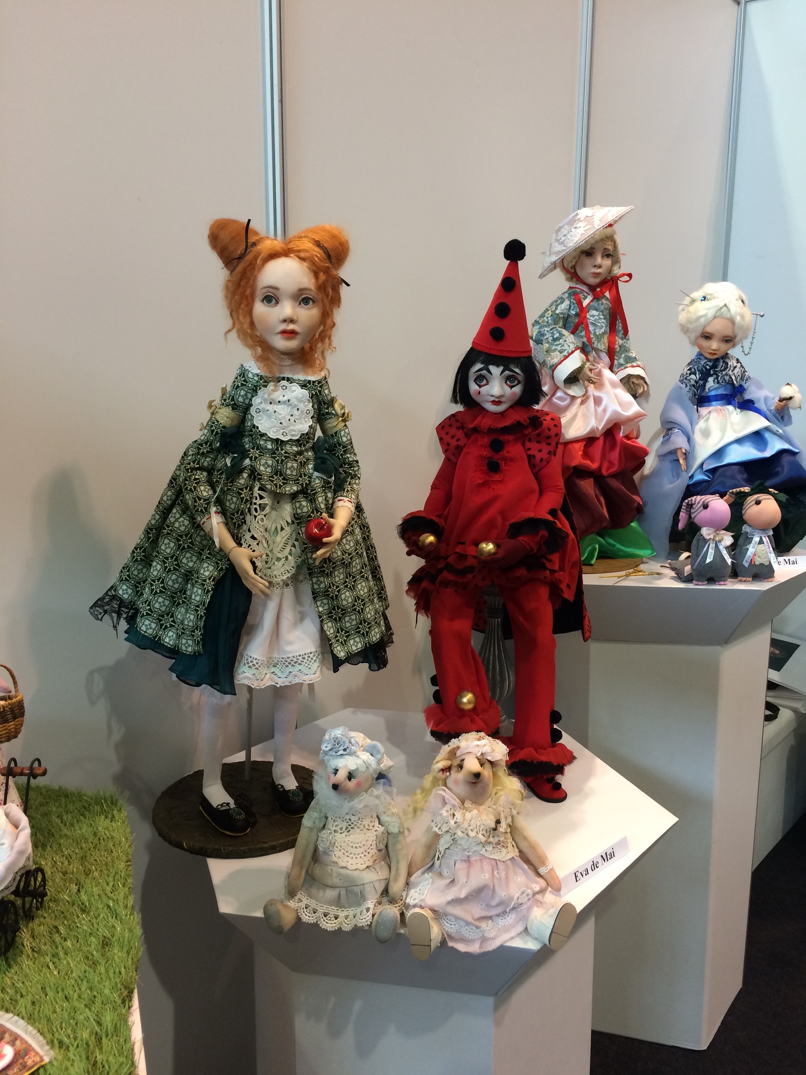 Exhibition in Germany Teddybr total 2018 - Exhibition, Germany, Teddy's friends, Doll, Handmade, Longpost