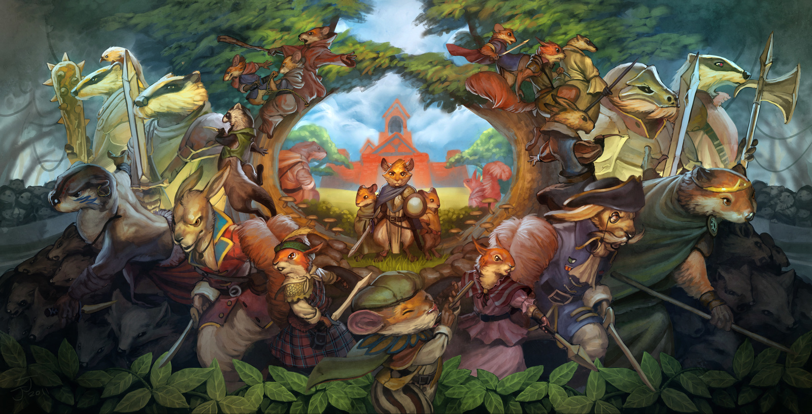 Redwall - Art, Redwall