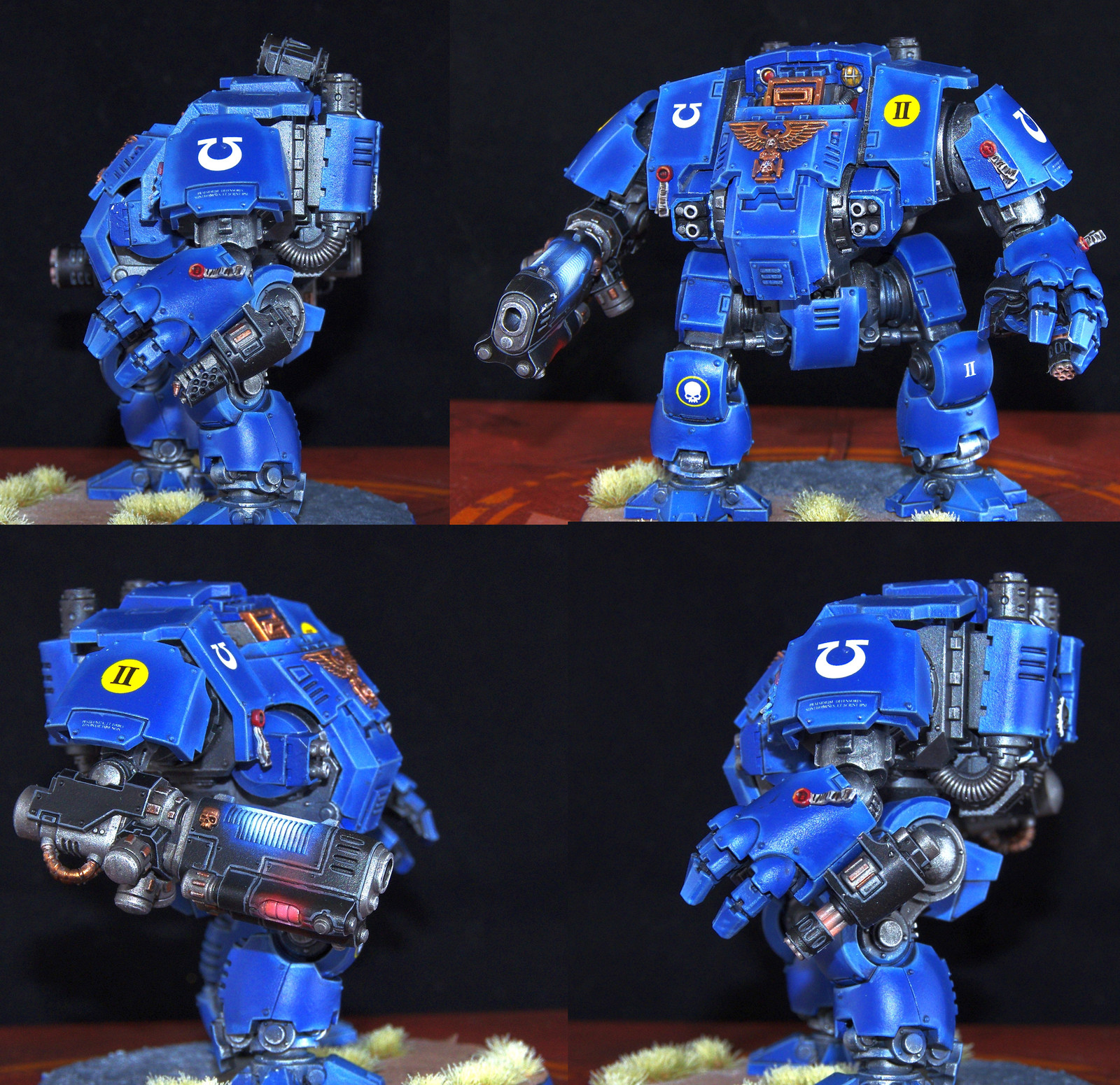 Second wrap. - My, Warhammer 40k, Wh miniatures, Ultramarines, Miniature, Longpost, The photo