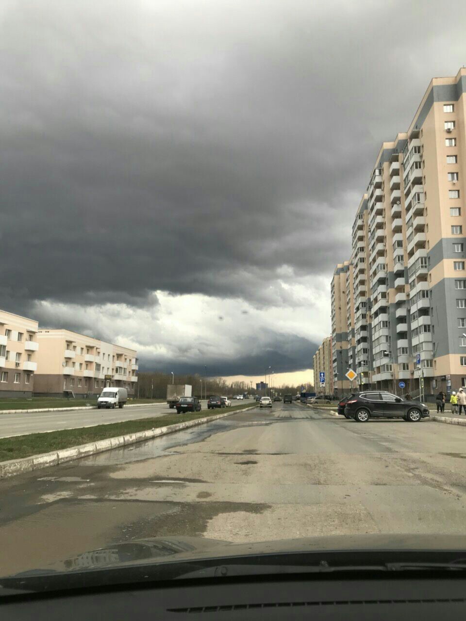 Жутко и красиво или первая гроза в Самаре. - Гроза, Небо, Фотография, Длиннопост