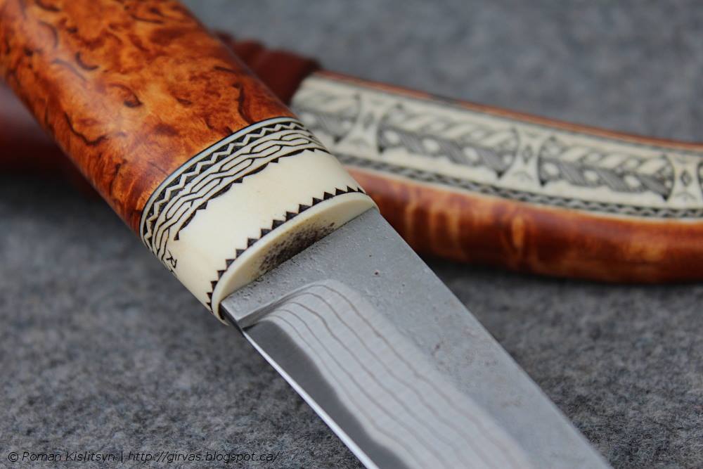 SAMI KNIVES. Roman Kislitsin - My, Knife, Sami, Finn, Hunting knife, , , Puukko, Longpost