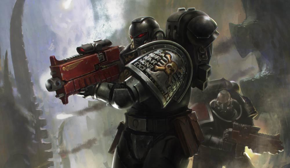 Deathwatch art - Warhammer 40k, Primaris Space Marines, Deathwatch, Wh Art, Длиннопост