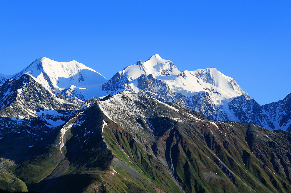 Mount Belukha - Altai - Russia, Altai, The photo, Longpost, Nature, Landscape, The mountains, Beluga Whale Mountain, Altai Republic