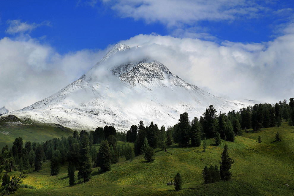 Mount Belukha - Altai - Russia, Altai, The photo, Longpost, Nature, Landscape, The mountains, Beluga Whale Mountain, Altai Republic