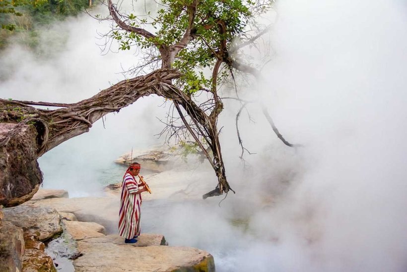 MAYANTUYAKU: BOILING RIVER (SHANAI-TIMPISKA) - Peru, Jungle, Water, Boiling water, Longpost