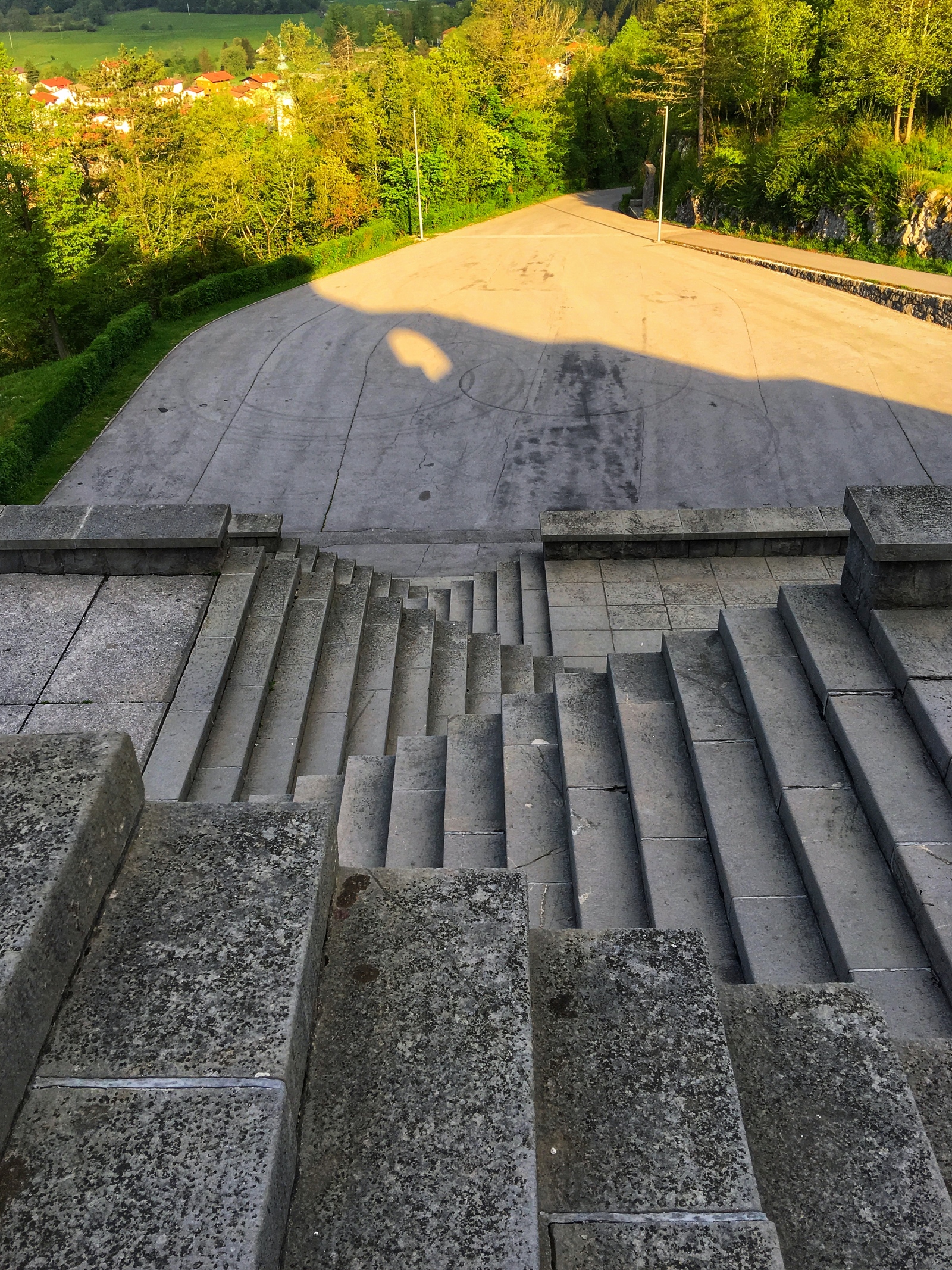 Ossuary and Church of St. Anton Padovansky over Kobarid (Slovenia) - My, Everlasting memory, Ossuary, Echoes of war, Church, Slovenia, World War I, Sunny Valley, Longpost