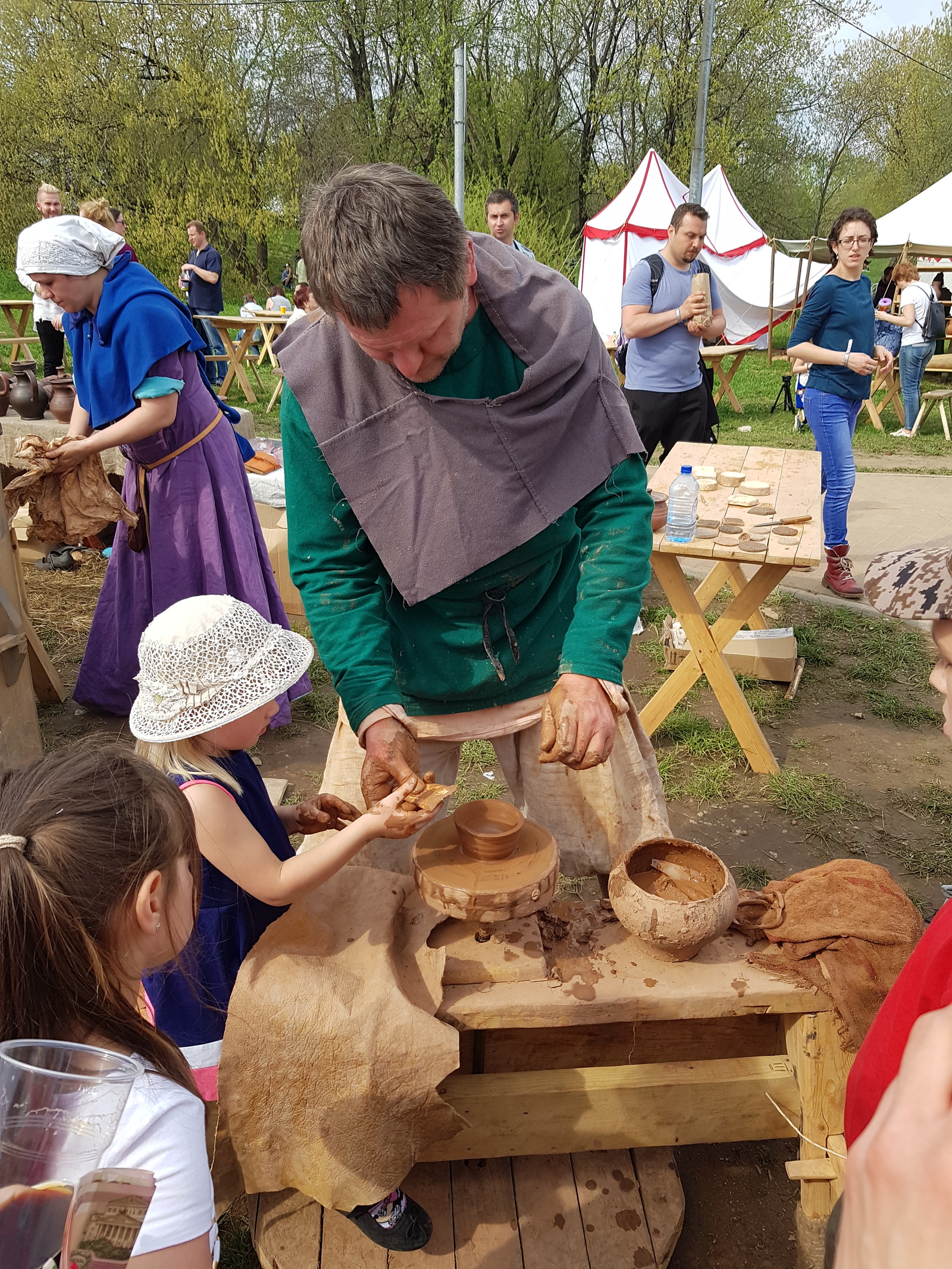 Medieval fair in Kolomenskoye - My, The May holidays, Moscow, Middle Ages, Fair, Kolomenskoe, Longpost