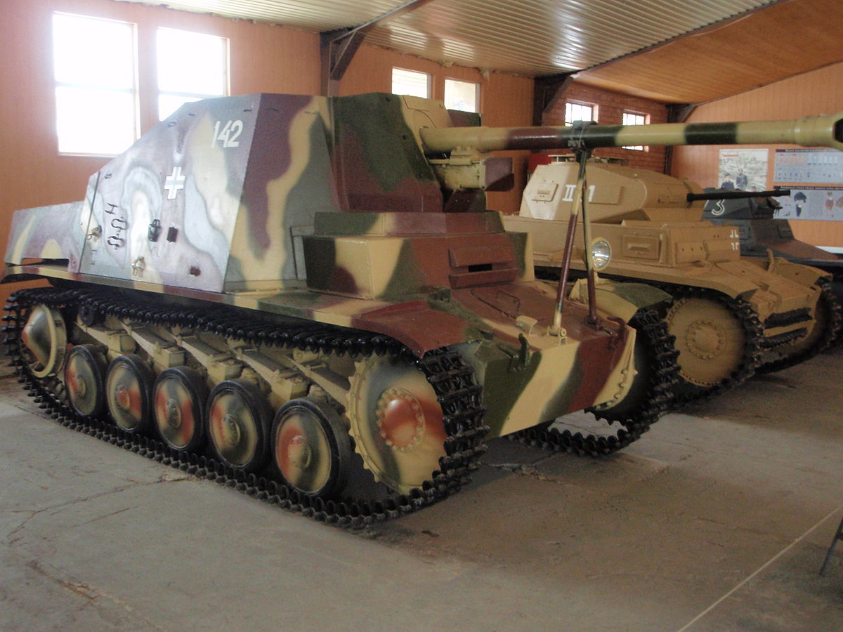 Marder II, self-propelled artillery mount. - My, Sau, Self-propelled gun, The Great Patriotic War, 1941, Germany, Fascism, Longpost