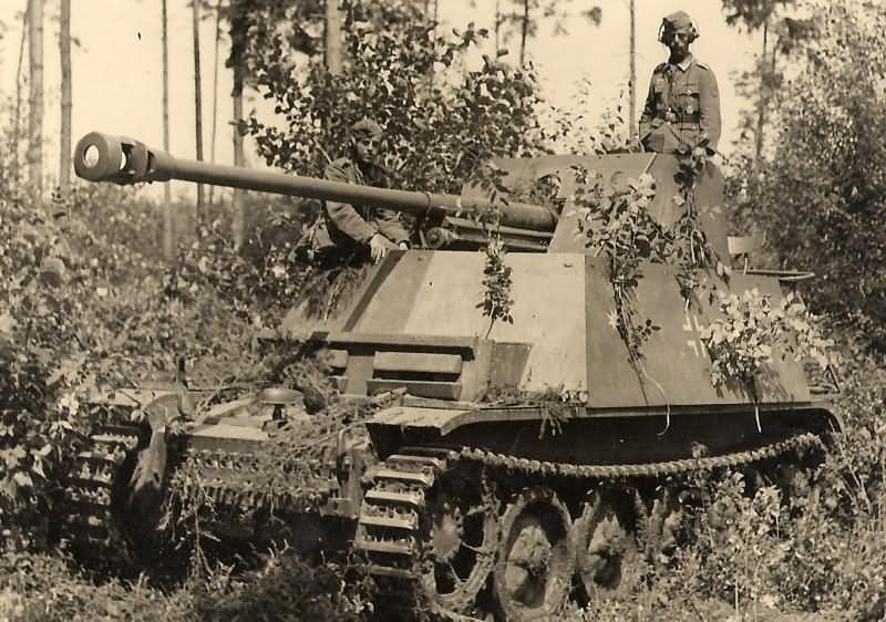 Marder II, self-propelled artillery mount. - My, Sau, Self-propelled gun, The Great Patriotic War, 1941, Germany, Fascism, Longpost