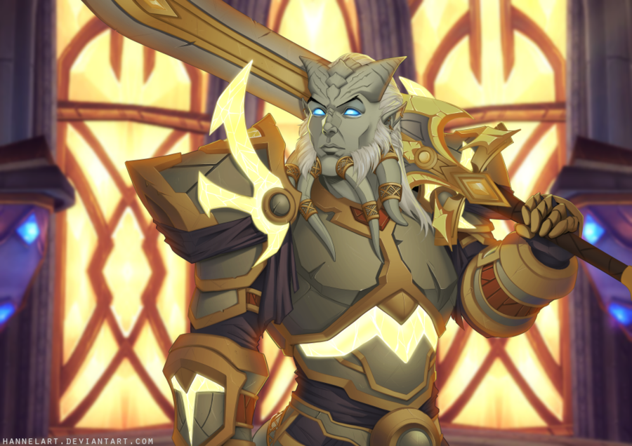 Paladin - Draenei, Art, Paladin, World of warcraft