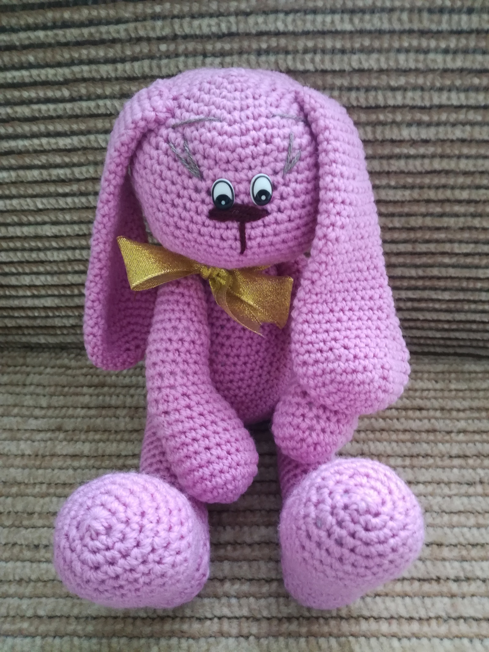 Bunnies-children - My, Hare-Tilda, Toys, Knitted toys, , Crochet, Longpost