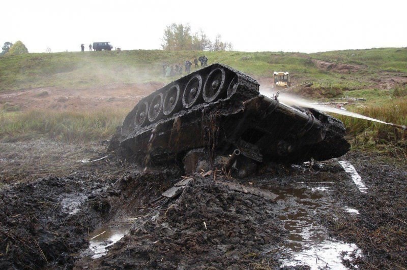 The tank, which had been lying in a swamp for over 60 years, became an exhibit of a museum in the Moscow region - Tanks, The Great Patriotic War, Story, Museum, Longpost