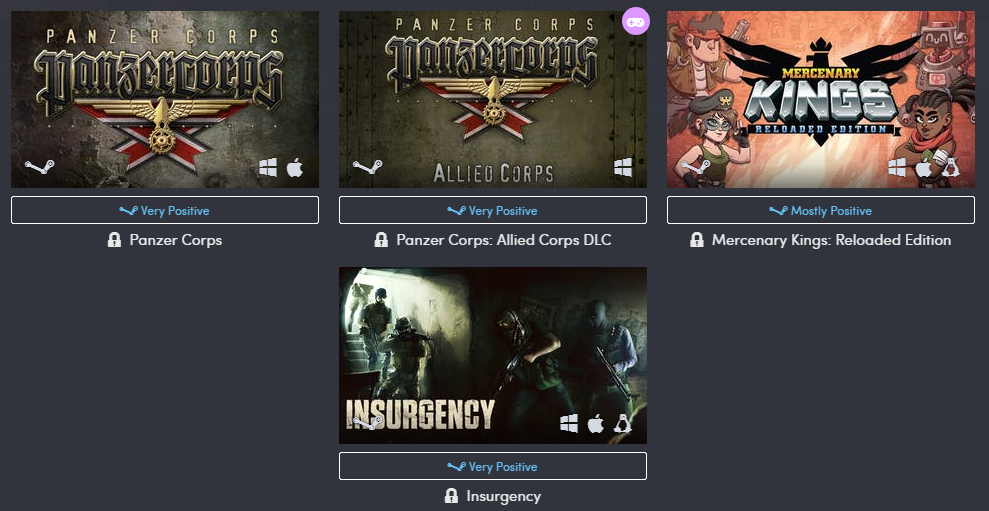 New wargamez bundle from HumbleBundle. - Bundle, Humble bundle, Steam