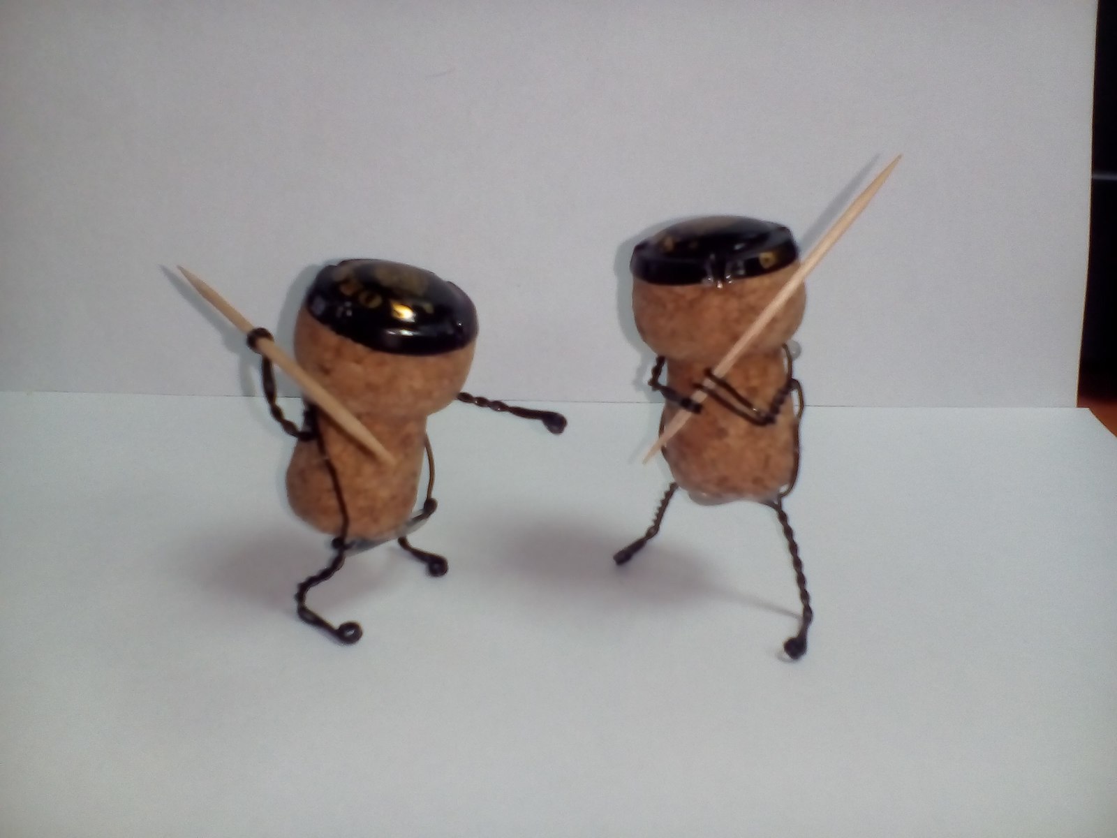 Champagne corks, toothpicks and your army is ready for battle - Army, Humor, Crafts, Longpost