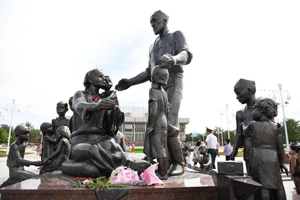 As Tashkent celebrated May 9 - May 9, Tashkent, Uzbekistan, Video, Longpost, May 9 - Victory Day