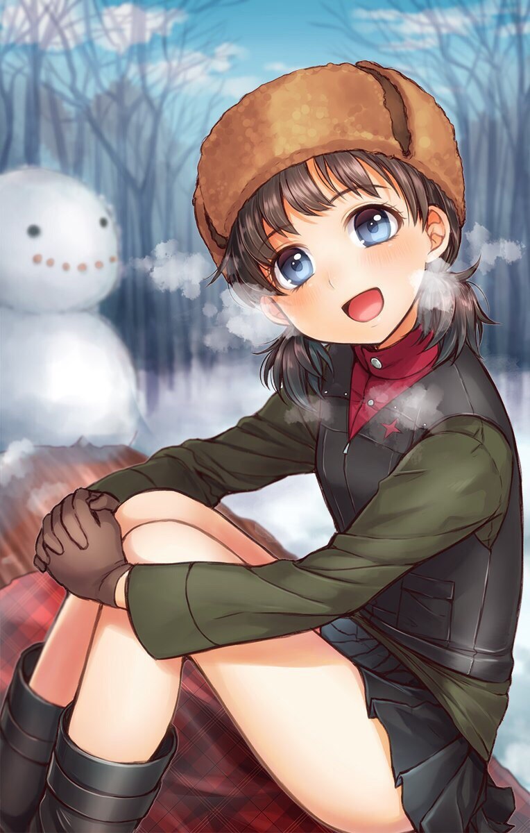 Anima art #67 - Anime art, 2D, Girls und panzer, Nina, Anime, Art, 