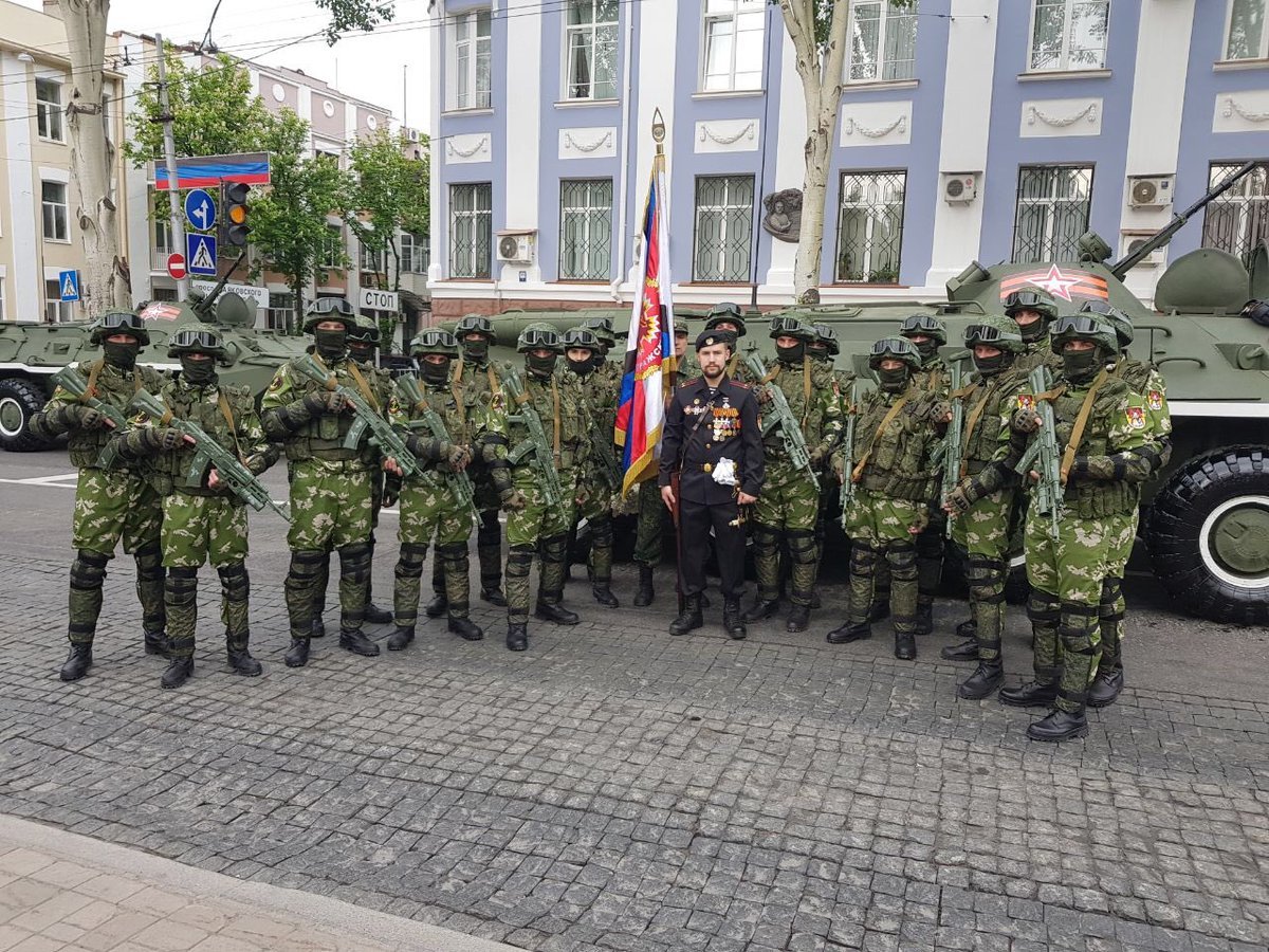 Личный состав ОРБ «Спарта» ВС ДНР поздравляет всех с праздником Великой  Победы! | Пикабу