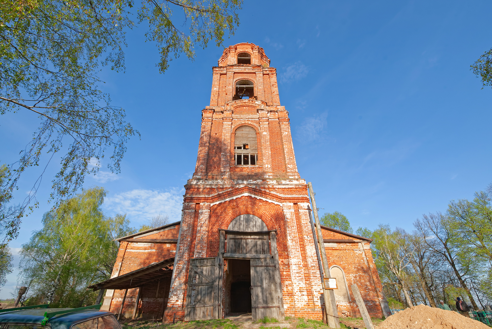 Abandoned church of the 18th century with well-preserved paintings - My, , Temple, Church, Abandoned, Longpost