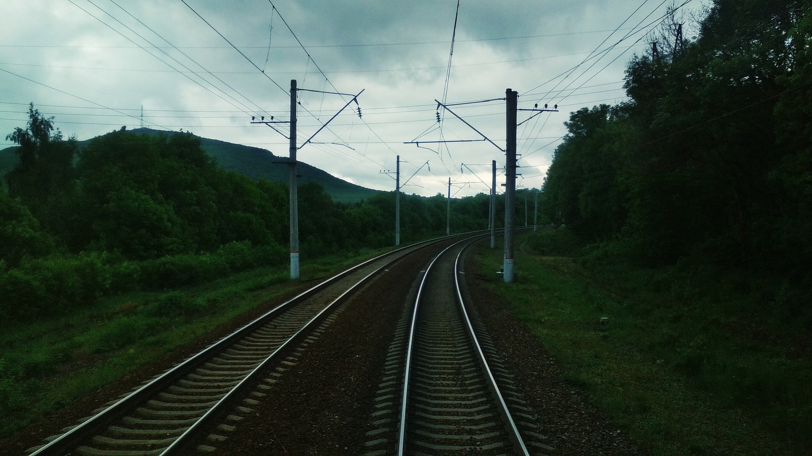 Mountains Zmeyka and Beshtau. - My, The mountains, Caucasian Mineral Waters, Stavropol region, Russian Railways