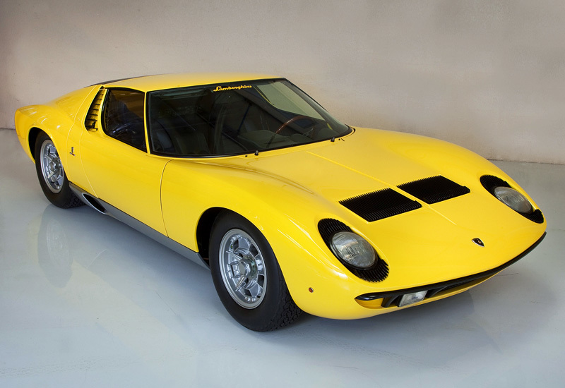 Lamborghini Miura P400 (1967) - Auto, 60th, Eyelashes, Longpost