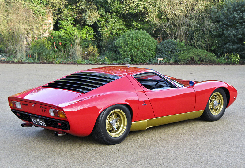 Lamborghini Miura P400 SV (1971)
 - Auto, 70-80 years, Longpost